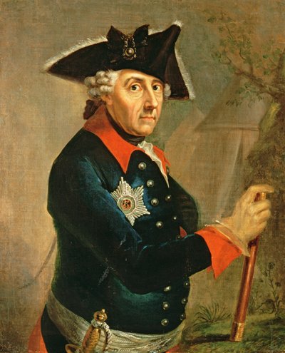弗雷德里克二世是普鲁士的伟大，1764年 作者 Anton Graff